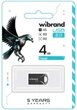 Флеш накопитель USB 4Gb Wibrand Hawk, Black, USB 2.0 (WI2.0/HA4M1B) - изображение 2