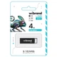 Флеш накопитель USB 4Gb Wibrand Chameleon, Black, USB 2.0 (WI2.0/CH4U6B) - изображение 2