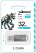 Флеш накопичувач USB 32Gb Wibrand Cougar, Silver, USB 2.0 (WI2.0/CU32P1S) - зображення 2
