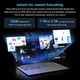 Ноутбук GEEKOM GeekBook X16 Pro, Grey, 16", IPS, U9 185H, 32Gb LPDDR5, 2Tb SSD, Arc, Win11P - изображение 3