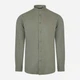 Рубашка хлопковая мужская Velilla 405013S_35 L Light Olive Green (8445659172500) - изображение 1