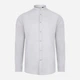 Рубашка хлопковая мужская Velilla 405013S_58 L Ice Grey (8445659172388) - изображение 1