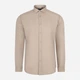 Рубашка хлопковая мужская Velilla 405017S_47 XL Light Beige (8445659175389) - изображение 1