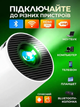 Смарт-проєктор HY300 PRO 4K Android 11 Wi-Fi 6 Bluetooth 5.0, портативний мініпроєктор HD 720P, 180° поворот, підтримка 4K, домашній кінотеатр, HDMI, USB - зображення 2