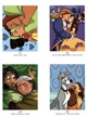Розмальовки disney за номерами Zagadkowe rysunki антистрес арт терапія велика розмальовка дитяча дісней по цифрам для дітей дівчаток хлопчиків дорослих Milosc Love stories - зображення 5