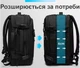 Рюкзак BANGE BG22039 чорний 55x35x21см - зображення 9