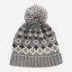 Шапка жіноча GAP 157472748 One Size Сіра (1160208823) - зображення 1