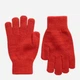 Перчатки женские вязаные GAP 457758918 One Size Красные (1160100977) - изображение 1
