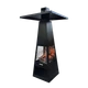 Обогреватель на дровах Quan Garden Master QN94923 215х70х70 см эмалированная сталь черный - изображение 1