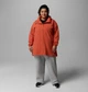 Женская удлиненная куртка на флисе Columbia с капюшоном 1159902936 (Оранжевый XXL) - изображение 15