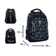 Рюкзак школьный для подростка (городской) ортопедический Yes TS-59 Signs, для мальчиков, черный (550392) - изображение 10