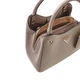 Сумка крос-боді жіноча зі штучної шкіри середня Guess Meridian HWBG6974050 DRT Сіра (800070352360) - зображення 3
