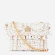 Torebka crossbody damska mała Kurt Geiger Kensington 5379544069 Biała (800070356382) - obraz 1