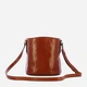 Torebka crossbody damska ze skóry naturalnej The Bridge Cecilia 44274301 14 Brązowa (800070356630) - obraz 2