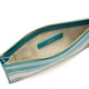 Kosmetyczka damska ze skóry naturalnej Furla Iride WE00890BX43484501S1007 Niebieska (800070358028) - obraz 4