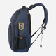 Plecak męski A4 Aeronautica Militare AM581-BL Niebieski (800070358392) - obraz 3