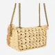 Torebka crossbody damska mała Kurt Geiger Ruffle 5584949999 Beżowa (800070358689) - obraz 3