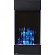 Электрокамин вертикальный Allure Vertical 32 750-1500 Вт черный 81,3x14,2x40,6 см - изображение 2