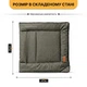 Складная кровать с встроенным матрасом 193x68x30 см полиэстер 600D Хаки - изображение 8