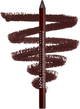 Карандаш-лайнер для контура губ NYX Cosmetics Slide On Lip Pencil SLLP06 Nebula темно-сливовый - изображение 2