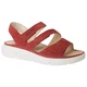 Ортопедические сандалии Halina, терракотовый велюр (арт.9-20 0472 8100), Ganter (39) - изображение 1
