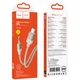 Аудіо кабель Aux Hoco UPA32B Clever digital (Type-C to AUX 3.5mm) (1m) Gold - зображення 2