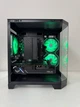 Игровой ПК Qube Crystal ARGB Black Tower / AMD Ryzen 5 5500 (6 (12) ядер по 3.6 - 4.2 GHz) / 16 GB DDR4 / 500 GB SSD / AMD Radeon RX 5700, 8 GB GDDR6, 256-bit б/у - изображение 2