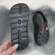 Сабо кроксы женские пена черные Dago Style 39р (25,5 см) 4041-6 - изображение 6