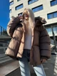 Курточка жіноча коричнева L-XL sane-dp18 - зображення 2