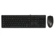 Комплект клавиатура+мышь KK-3+OP-330, USB, Черная - изображение 1