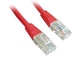 Патч-корд Cablexpert PP22-2M/R, FTP, литой, 50u" штекер с фиксатором, 2 м, красный - изображение 2