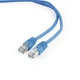 Патч-корд Cablexpert PP6-3M/B, FTP, категория 6, литой, 50u" штекер с фиксатором, 3 м, синий - изображение 2