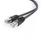Патч-корд Cablexpert PP22-1M/BK, FTP, литой, 50u" штекер с фиксатором, 1 м, черный - изображение 2