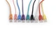 Патч-корд Cablexpert PP12-2M/RO, UTP, категория 5E, литой, 50u" штекер с фиксатором, 2.0 м, розовый - изображение 3