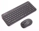 Комплект бездротовий клавіатура з мишою A4Tech Fstyler FG3200 Air2 (Grey), сірий колір - зображення 2