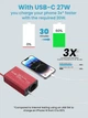 Инвертор 12В-220В 300W для авто ALLWEI с USB и Type-C - изображение 2