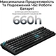 Клавиатура беспроводная Keychron Q6 Ultra Bluetooth/2.4 ГГц/USB Type-C 108 клавиш RGB Keychron Silk POM Red Black (Q6U-M1-UA) - изображение 8