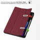 Чехол для планшета BeCover Flexible TPU Mate Xiaomi Pad 7 / 7 Pro 11.2" Red Wine (715619) - изображение 6