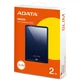 Зовнішній жорсткий диск PHD External 2.5'' ADATA USB 3.2 Gen. 1 DashDrive Classic HV620S 2TB Slim Blue - изображение 2