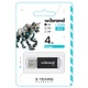Флеш-накопичувач Wibrand USB 2.0 Cougar 4Gb Black - зображення 2