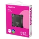 Портативний SSD ADATA SD620 512GB USB 3.2 520/460Mb/s Black - изображение 2