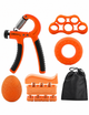 Набор кистевых эспандеров 5 в 1 для тренировки кистей и пальцев SP-Sport Grip Kit 8895 Orange 5 эспандеров в комплекте - изображение 2