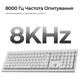 Клавиатура Keychron V6 Ultra Keychron Red Switch RGB UA White (V6U-F1-UA) - зображення 6