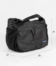Велика сумка-трансформер через плече Patagonia Courier Bag. Сумка 2в1 патагонія чорна. - изображение 2
