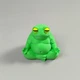 Декоративная фигурка Лягушка-йог Медитация из PLA-пластика, салатовая, 3D-печать, высота 5 см - изображение 6