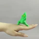 Декоративная фигурка Лягушка-йог Поза Воина из PLA-пластика, салатовая, 3D-печать, высота 7,5 см - изображение 8