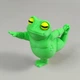 Декоративная фигурка Лягушка-йог Поза Танцора из PLA-пластика, салатовая, 3D-печать, высота 6,5 см - изображение 7