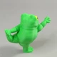 Декоративная фигурка Лягушка-йог Поза Танцора из PLA-пластика, салатовая, 3D-печать, высота 6,5 см - изображение 8