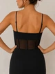 Сарафан ST1DF2X Л чорний 09024861 H&M S(р) - изображение 2