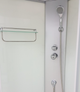 Душовий бокс VERONIS BN-1-90 90×90×200 см, п'ятикутний, без даху, матове скло, матовий профіль, низький піддон - изображение 3